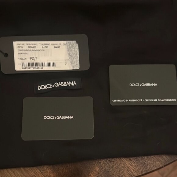 Dolce & Gabbana Calfskin Bucket Tote Bag, Tan/Cognac, Authentic, Worn Once, EUC - Picture 9 of 15